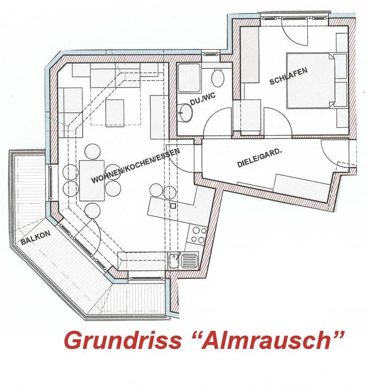 Am Schwand Apartman Grän Kültér fotó